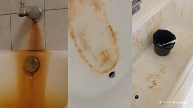 4 Types of Bathtub Stains And Removing Solutions