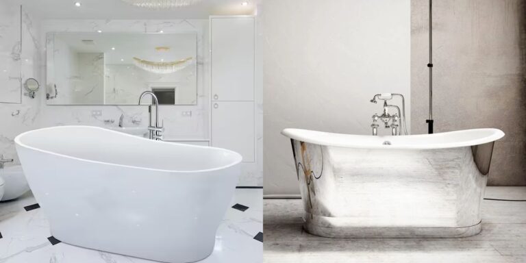 Which is Better: Cast Iron or Acrylic Bathtubs?